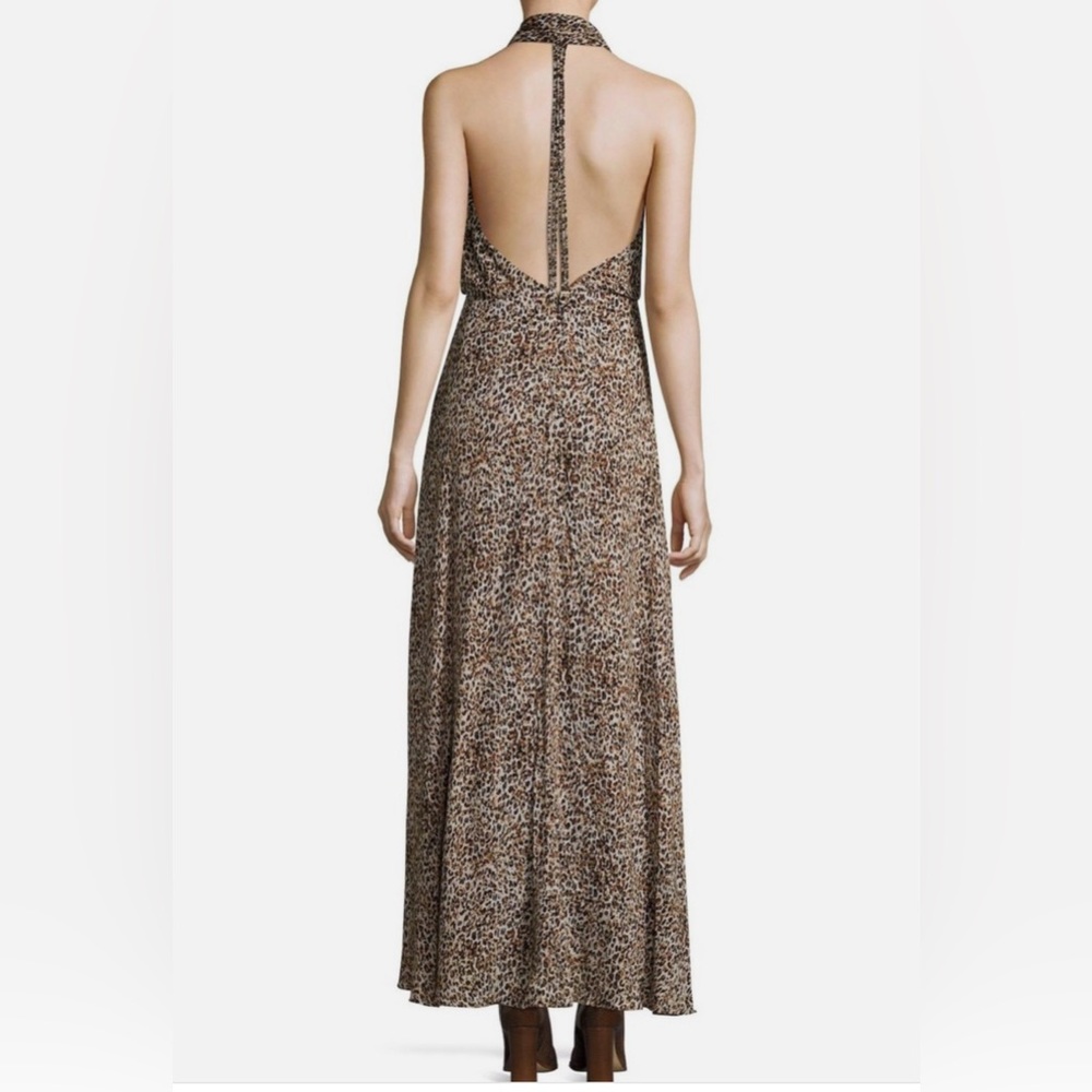 NWT//Free People Animal Instincts Patterned High Low Maxi Dress - Picture 3 of 8
